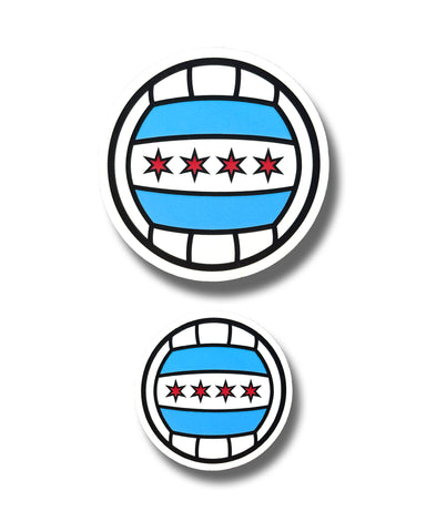 Chicago Volleyball Stickers (2)